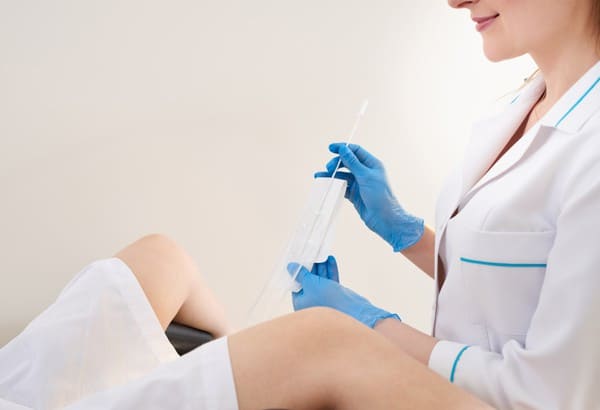 Toma de biopsia